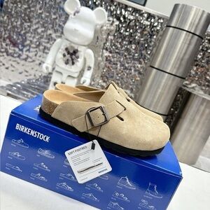Birkenstock Cream Over the Knee Boots